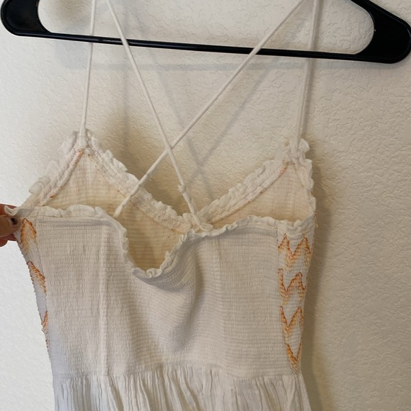 FREE PEOPLE sweet nothings midi dress in marshmallow Medium - Picture 8 of 11